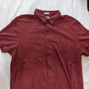 Mens Large Cranberry Stitchfix Button Down Shirt